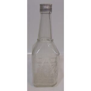 Manischewitz Vintage Wine Bottle Decanter Made By Vintage Maker Monarch Co NY 9"